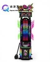 Machine à grue à monnayeur à trois marteaux, effets sonores fixes, forte force de mesure. Console de jeu unique en métal et acrylique