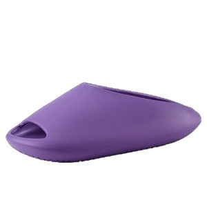 Sandalias de diseñador con punta abierta y correa de un solo pie, de EVA, con suela gruesa, sensación suave y sin talón - Product Image 3