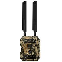Cámara de Vigilancia Eyeleaf 4G LTE con Control por Aplicación, Tarjeta SIM, Detección de Movimiento, Visión Nocturna, para Caza de Animales Salvajes al Aire Libre