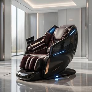 2026 Intelligenter KI-Sprachgesteuerter 4D-Massagesessel mit Schwerelosigkeitsfunktion, Ganzkörper-Liegesessel mit Airbags, Fuß- und Wadenheizung, Bluetooth-Heimsessel - Product Image 1
