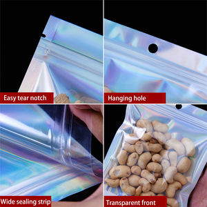 アルミ箔 ジップロック ミニポーチ 子供による開封防止 耐性 マイラー ホログラム 小袋包装袋 ゼリー プラスチック ミニポーチ用 (Arumi Haku Jippu Rokku Mini Pouchi Kodomo Niyoru Kaifuu Boushi Taisei Mairā Horoguramu Kobukuro Hōsōbukuro Zerī Purasuchikku Mini Pouchi-Yō) - Product Image 3