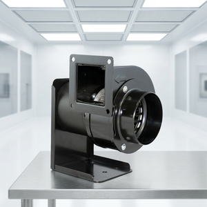 SYMBANG AB132152 Ventilateur centrifuge 76 mm, moteur soufflant en métal noir, montage sur conduit, électrique AC, pale en acier 76 mm, 25 W, 110/220 V - Product Image 5