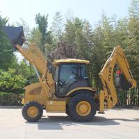 Chargeuse-pelleteuse diesel 4x4 CE approuvée ICLES 870K, haute efficacité pour la construction routière et l'agriculture
