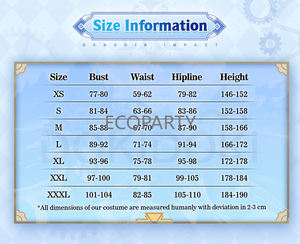 ชุดคอสเพลย์ฟูริน่า โฟคาลอร์ ไซส์ XS-3XL จากเกม <span class=keywords><strong>Genshin</strong></span> <span class=keywords><strong>Impact</strong></span> สำหรับผู้หญิง คอสเพลย์ฟอนเทน ฟูริน่า ไซส์พลัส ชุดแฟนซีฮาโลวีน - Product Image 2