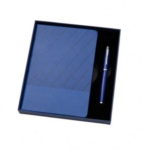 Juego de Cuadernos Promocionales al por Mayor, Bolígrafo Personalizado con Logotipo y Caja de Regalo, Juego de Cuadernos con Cubierta de Cuero Suave para Regalos Empresariales de Lujo - Product Image 2