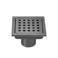 Drain de sol en acier inoxydable SUS 304 pour douche et toilettes, fabrication en acier inoxydable pour salle de bain, 110mm*110mm, 150mm*150mm