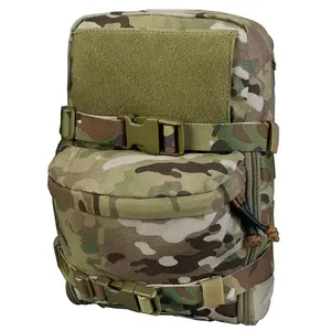 Mini Tactical Backpack Water Bladder Carrier MOLLE Zipper Pouch Hiking Bag Outdoor Sports