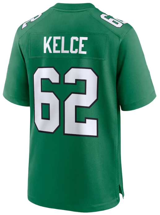62 Kelce Kelly Green