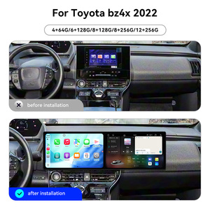 Foforfor Double écran 10,1 pouces pour Toyota bz4x <span class=keywords><strong>2022</strong></span> Android 15 Autoradio GPS Lecteur <span class=keywords><strong>DVD</strong></span> Carplay sans fil GPS Multimédia - Product Image 5