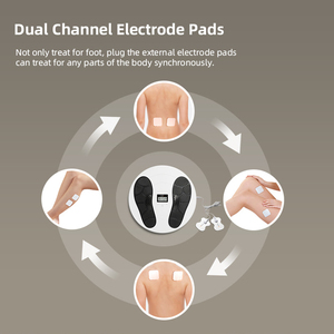 Estimulador Eletrônico Recarregável para Circulação e Alívio da Dor, Massajador de Pés EMS&TENS para Neuropatia - Product Image 4