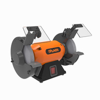Meuleuse d'établi semi-professionnelle DSM150 avec écran de protection réglable et déflecteur d'étincelles, base en aluminium moulé