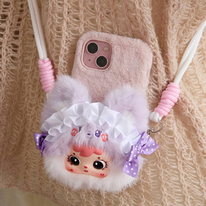En gros Kawaii Samuel Blind Box Figurine en vinyle avec support de téléphone en peluche moelleuse, format de poche, surprise, mystère, objet de collection - Product Image 2