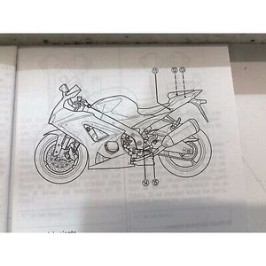Manuale del Proprietario Suzuki GSX-R1000 2007-2008: Guida all'Operazione e Manutenzione - Product Image 4