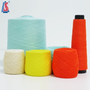 Fil de tissage de t-shirt en tissu mélangé en nylon acrylique PBT expédition rapide pour jauge 7 9 12GG fil à tricoter teint à la machine - Product Image 3