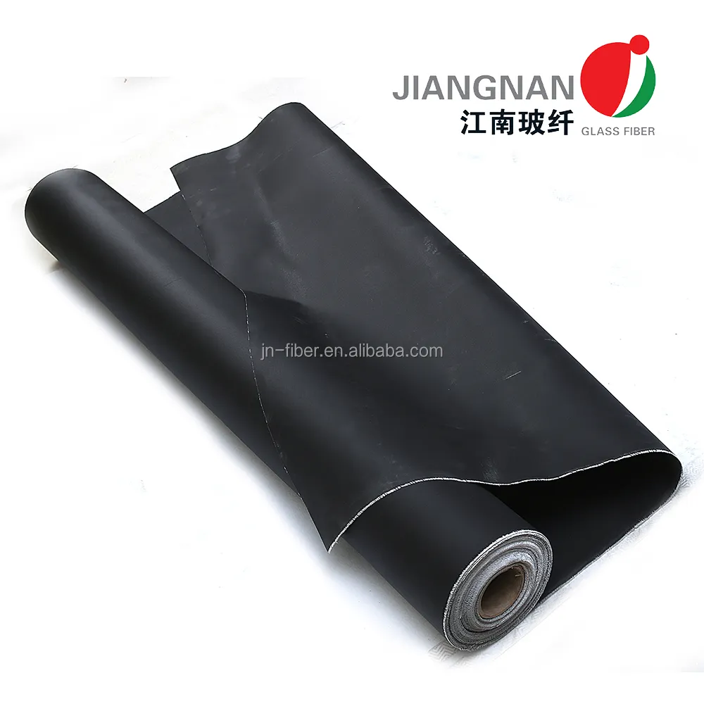 Thermal Insulation Fiberglass Fabric Fire Resistant Silicone Coated Cloth