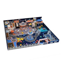 Équipement de terrain de jeux intérieur, toboggan intérieur, conception de thème personnalisée, piscine à balles, jeux interactifs, centre de jeux doux, conception gratuite