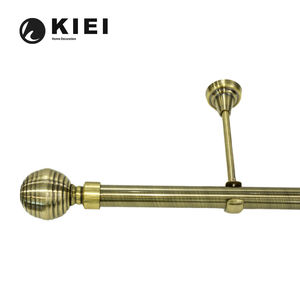 KYOK Stage Double Crown 6-Mètre Cylindre <span class=keywords><strong>de</strong></span> <span class=keywords><strong>porte</strong></span> coulissante Boutique Séparateur Tringle à rideau Combo Set Poteaux à rideaux creux Accessoires - Product Image 4