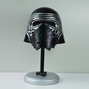 Casco de <span class=keywords><strong>Kylo</strong></span> <span class=keywords><strong>Ren</strong></span> Personalizado, Disfraz de Soldado para Halloween, Accesorios para Fiestas, Casco de Resina para Cosplay de Soldado Clon - Product Image 6
