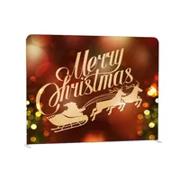 נייד ישר אלומיניום מסגרת חג המולד מסיבת תמונה תפאורות 10x10