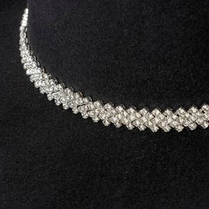 Wholesale 2024 Luxury Rhinestone <b>Band</b> Chapeau Western Wide Brim Fedora Custom Logo Women Cowboy <b>Hats</b> Travel & Party - Product Image 5