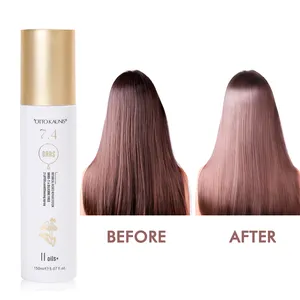 NEW ARRIVAL! Private Label Hydrolyzed SILICONE FREE 2 LAYER LEAVE ON Hair CONDITIONING SPRAY
