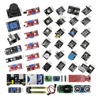 Kit de modules de capteur 45 en 1 pour Arduino Raspberry Pi avec boîtier en plastique
