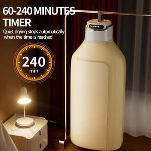 Sèche-linge électrique portable 600W mini en plastique pliable pour voyage, usage domestique, économie d'énergie, semi-automatique, hôtels, extérieur, compact - Product Image 3
