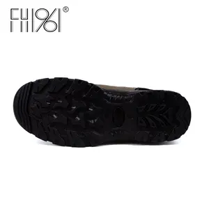 FH1961 suela resistente al aceite Anti-Smash Anti-pinchazo Botas de seguridad para el trabajo zapatos de seguridad con punta de acero