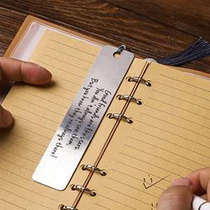 Marcadores de Libros Personalizados de Latón Cortados con Láser, con Esmalte Suave, Diseño de Dibujos Animados, Marcadores de Libros de Metal Dorados Personalizados - Product Image 1
