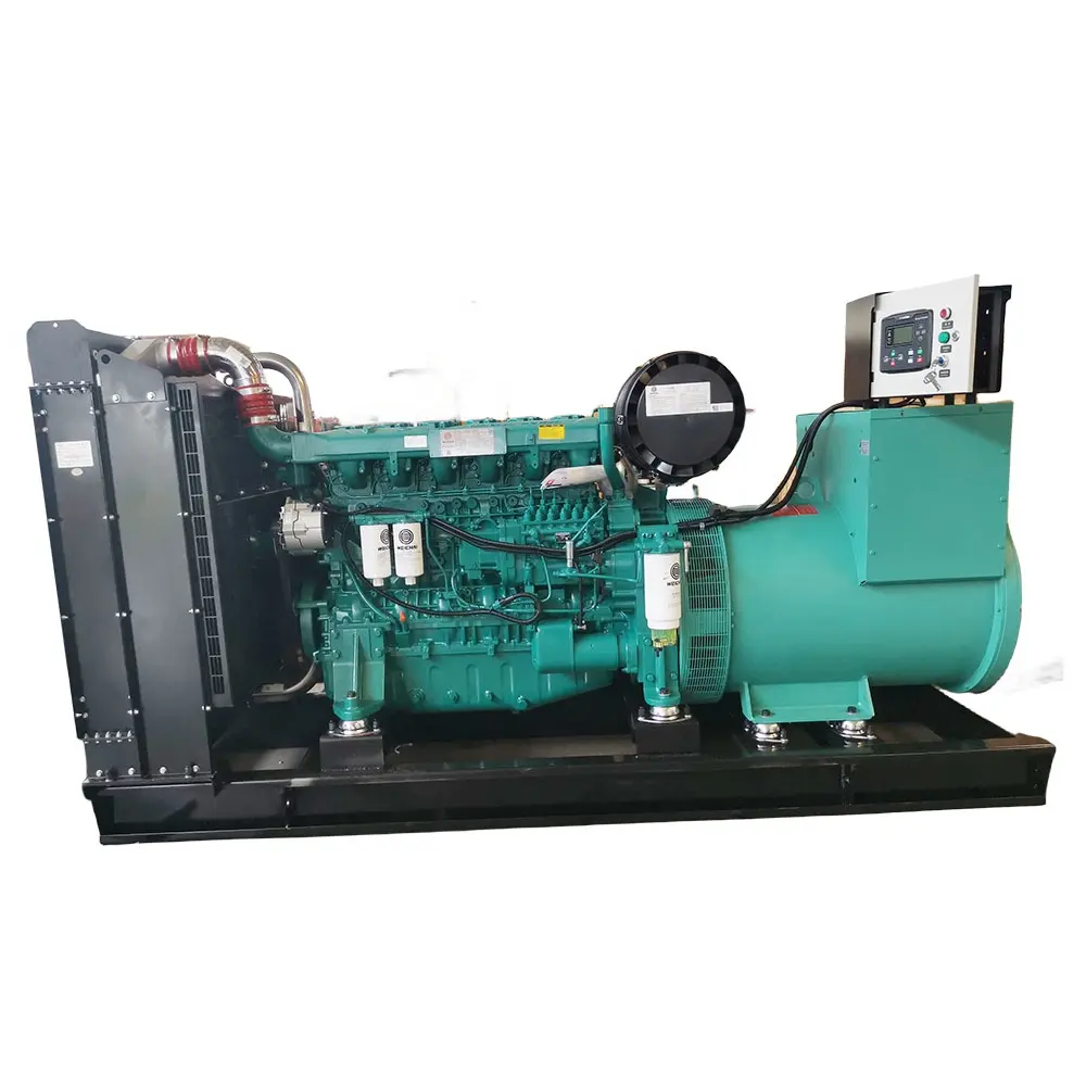 Weifang Ricardo Weichai generator magnet 80 kva 100kw 125kva 120kw 150kva water cooled gen power generator set diesel fuel