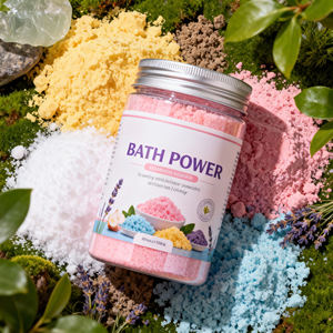 Polvo de Baño y Gel de Ducha Orgánico Matex <span class=keywords><strong>Euphoria</strong></span> 370g, Fragancia de Fresa/Rábano, Color Blanco, para Piel Normal, para Mujer - Product Image 1