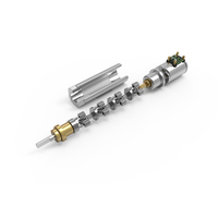 Moteur pas à pas à engrenages métalliques micro miniature Zhaowei MD003003-25 3mm 1.5v 3v 4rpm 45gf.cm à faible régime avec encodeur pour lunettes VR