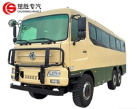Bus tout-terrain Dongfeng neuf, diesel, manuel, Euro 3, 6x6, pour désert, 19-25 places, pour conditions difficiles