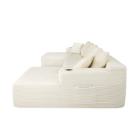 Fauteuil de détente livré en carton individuel, emballage compact idéal pour les importateurs axés sur les meubles résidentiels pour petits espaces