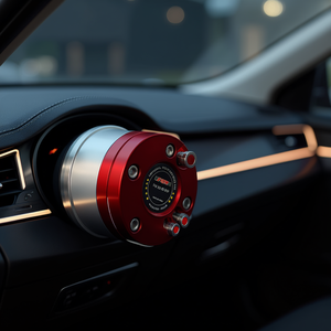 Super Tweeter de 5 Núcleos, 3.5 Pulgadas, 60W Máx., 30W RMS, Bobina de Voz de 25.4mm, Altavoz de Audio para Auto, Serie Roja de Aluminio - Product Image 2