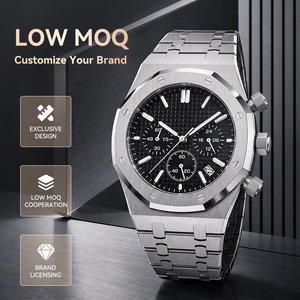 Montre mécanique pour homme, automatique, avec verre saphir, mouvement japonais VK63, étanche 50 m, montre mécanique automatique - Product Image 4