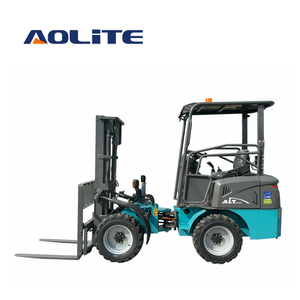 AOLITE Forklift Baterai Pengangkat Garpu Elektrik 1,2 Ton dengan Pengisi Daya - Product Image 5