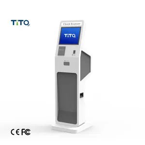 Self-service Transcation Payment Kiosk Bill accept dispense terminal Banknote Cash Deposit Machine