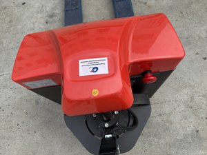 Chariot <span class=keywords><strong>à</strong></span> palettes tout-terrain 3T EPG230 : Batterie 48V/30Ah, fourches de 1200 mm, système Curtis, moteur 1,8 kW, double roues avant. - Product Image 5