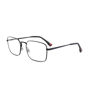 BONA Unisex aleación de titanio anteojos nuevos rectángulos anteojos ópticos de moda <span class=keywords><strong>General</strong></span> uso diario Marco de Anteojos - Product Image 3
