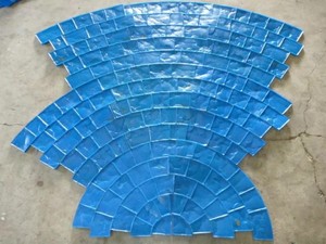 Fleksibel dekorasi modern PU cetakan beton cetak cetak cetak dekoratif breeze block untuk semen