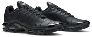 <span class=keywords><strong>Chaussures</strong></span> de course unisexes For for Plus <span class=keywords><strong>TN</strong></span> Triple Black en cuir véritable avec empeigne en mesh, semelle extérieure en caoutchouc et semelle intermédiaire en EVA – Collection Automne - Product Image 4