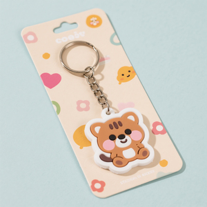 Factory Promotional Gift Custom Logo 2d Pvc Keychain Custom Pvc Rubber Keychains Cartoon Pvc Keychain Custom