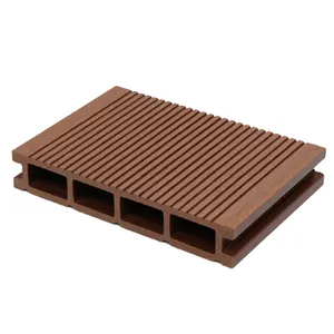 Brand new deep embossed wood grain decking sheet outdoor / furniture board 3d wpc flooring