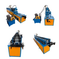 Machine de formage à froid de poutres en forme de chapeau de qualité supérieure pour la fabrication de profilés légers en métal
