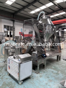 VBJX té café homogeneización orgánica Multi cuchillas Acero inoxidable agitación doble cono gránulo polvo mezclador máquina - Product Image 4