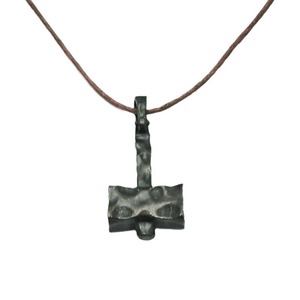 Vente en gros de bijoux marteau Viking en acier inoxydable <span class=keywords><strong>nordique</strong></span> Viking marteau de Thor pendentif Mjolnir collier pour hommes - Product Image 1