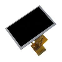 Écran tactile lcd pour gps, avec panneau tactile résistif, 800 pouces, résolution 480x5.0, original