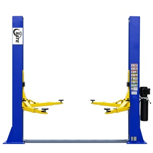 Elevador automotriz Topsale 4T Elevador hidráulico de dos postes para automóviles con cilindro Doble - Product Image 2