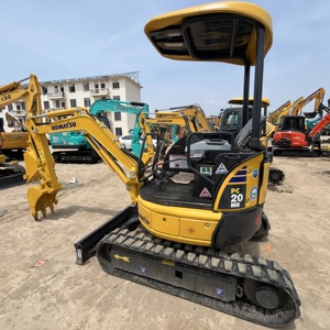 รถขุดตีนตะขาบไฮดรอลิก Komatsu PC20MR 2 ตัน รุ่น PC20MR-3 รถขุดมือสอง ดีไซน์ดั้งเดิมจาก Komatsu รถขุดขนาดเล็กสำหรับขาย - Product Image 4